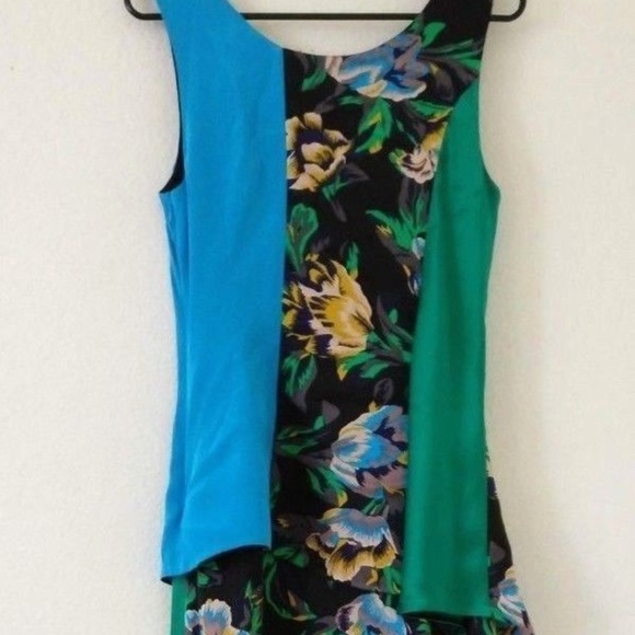 Diane von Furstenburg Layered Silk Maxi Dress - Picture 6 of 8